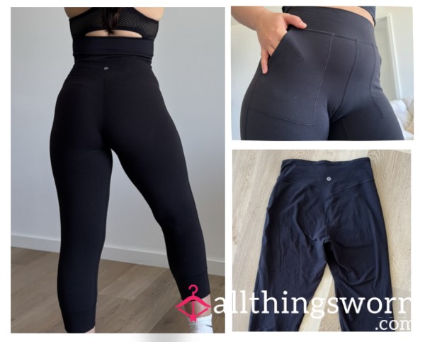 Black Lululemon Align Leggings