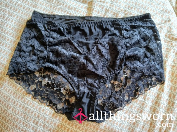 BLACK LACE PANTY