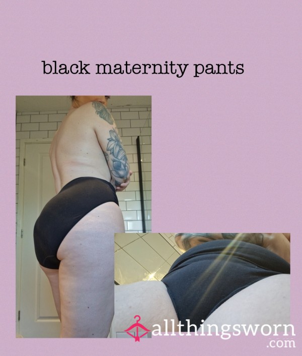 Black Maternity Pants