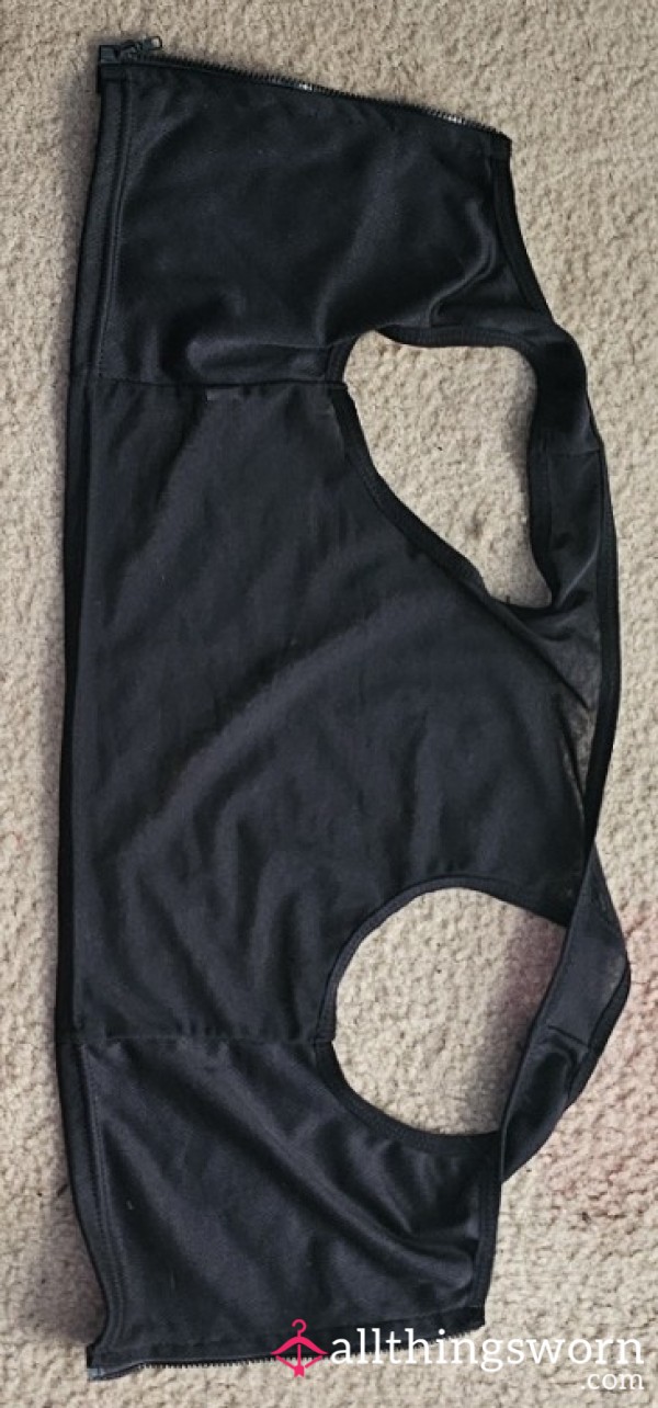 Black Mesh Binder/ Sports Bra