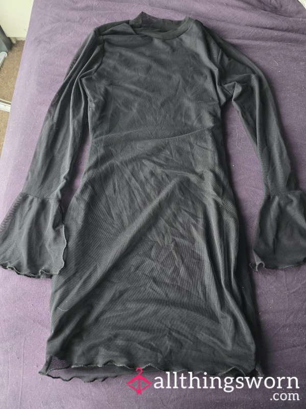 Black Mesh Dress From Petite Curvy Goddess