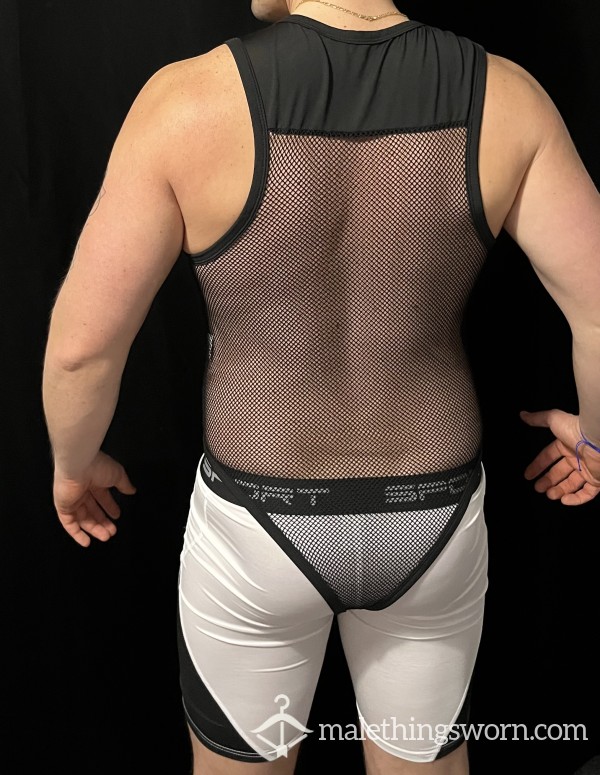 Black Mesh - Whole Body - Stretchy