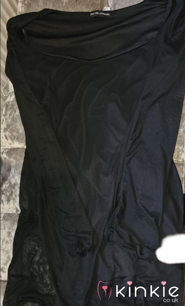 Black Meshy Dress
