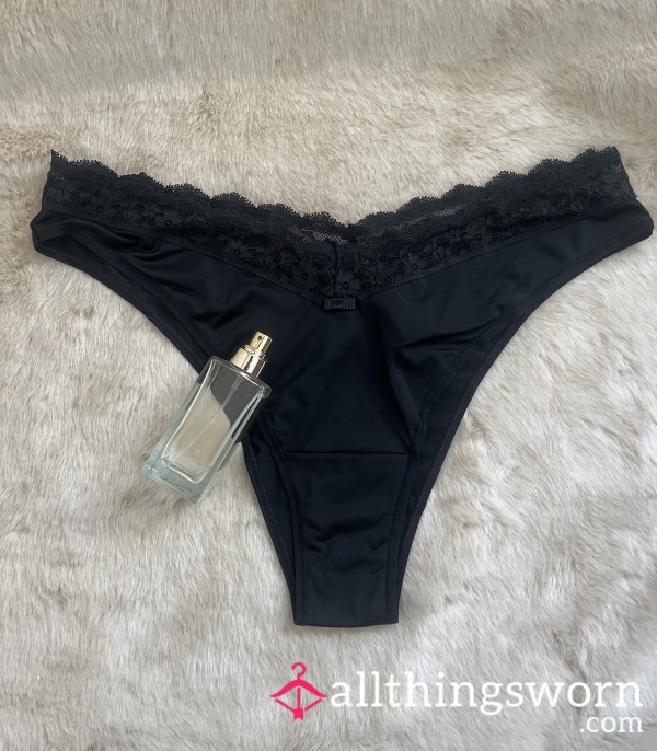 Black Miami Style Panties 🖤