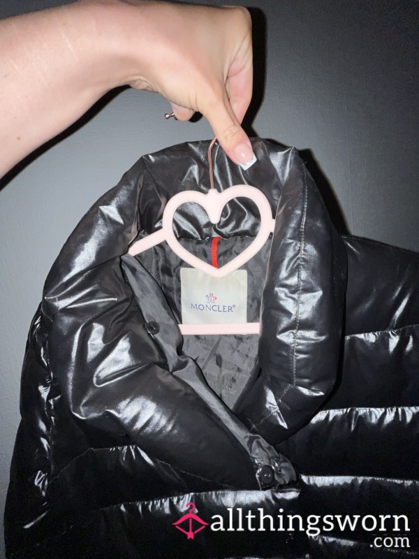 🖤Black Moncler Coat Small Medium
