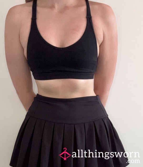 Black MyProtein Sports Bra (Size Small)
