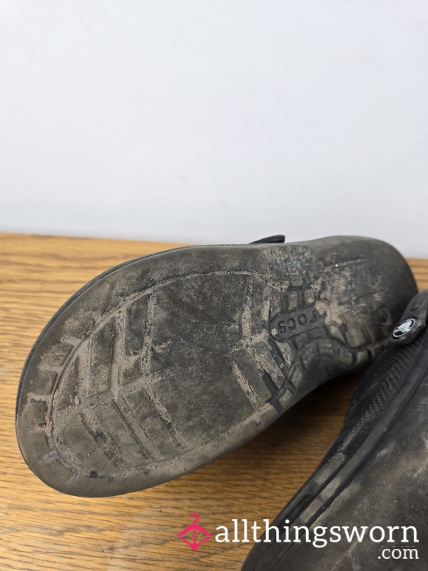 Black Nasty Crocs