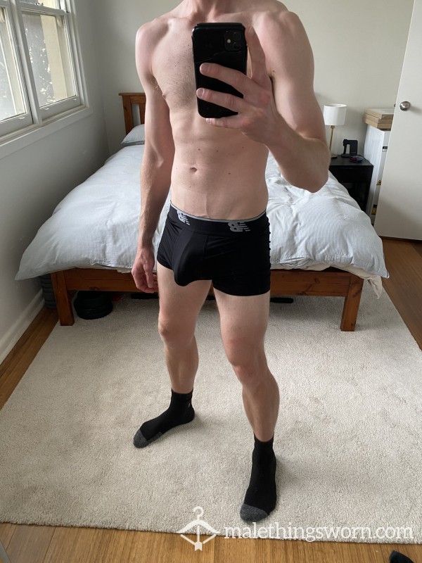 Black New Balance Trunks