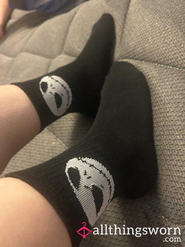 Black Nightmare Before Christmas Socks. 🧦