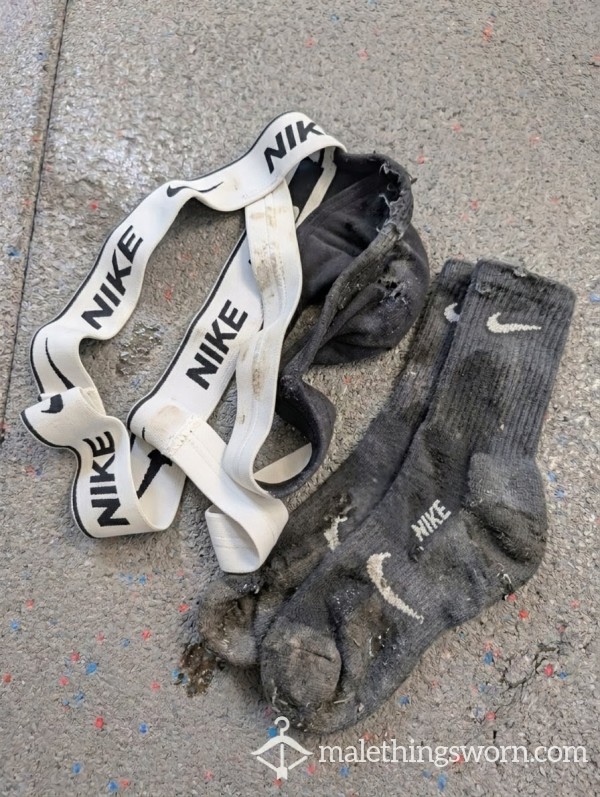 Black Nike Alpha Worn Jockstrap