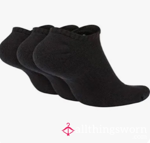 Black Nike Ankle Socks