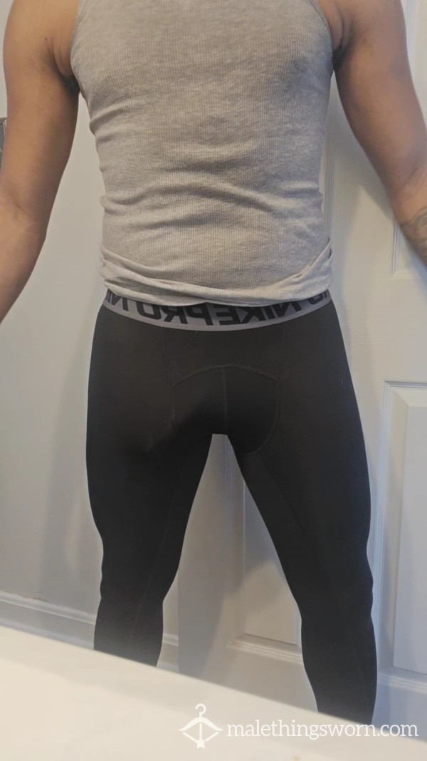 Black Nike Compressions