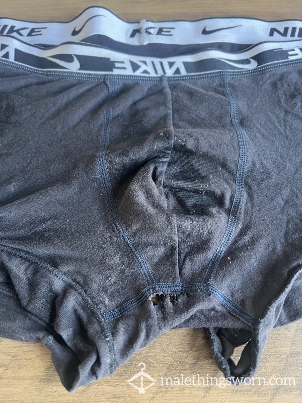 Black Nike Holey C*m Rag