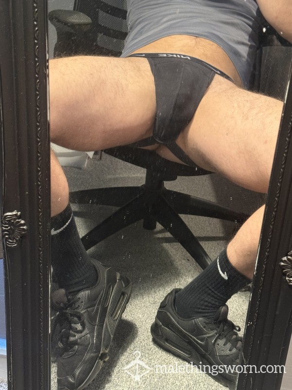 Black Nike Jockstrap