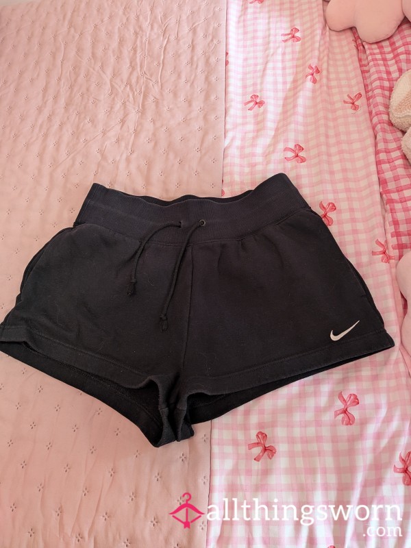 Black Nike Shorts Well Worn I Can Wear These Prior To You Buying Them