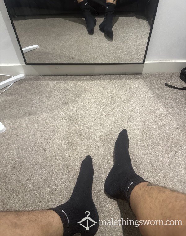 Black Nike Socks