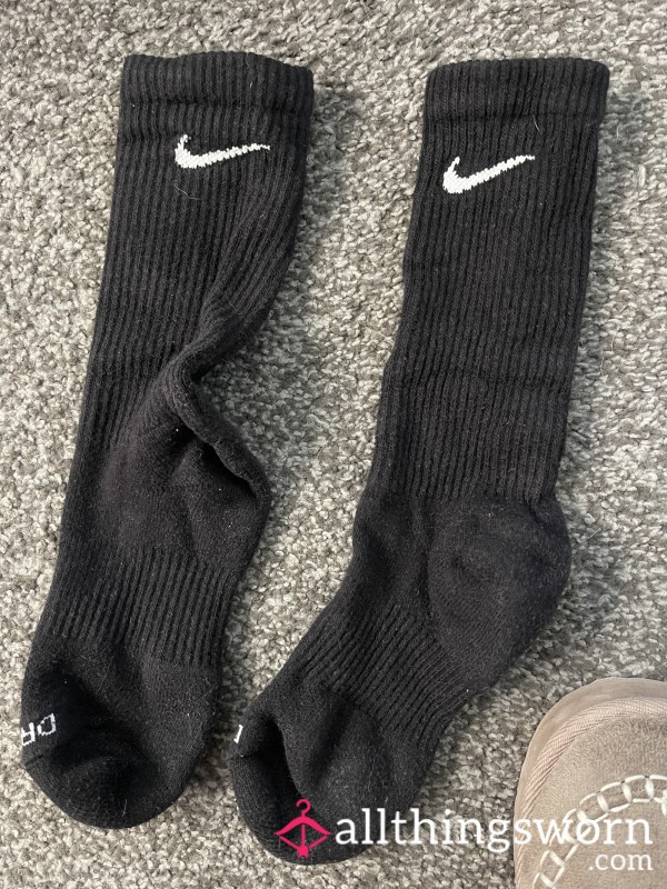 Black Nike Socks