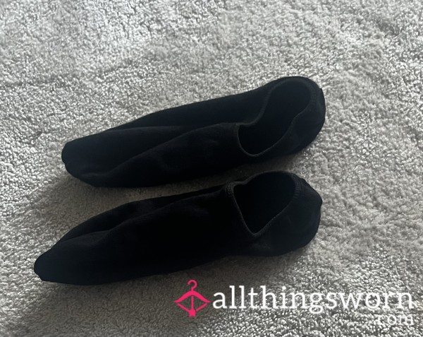 Black No Show Trainer Socks