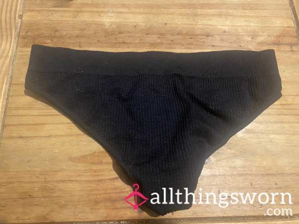 Black Nylon Gym Thongs🖤