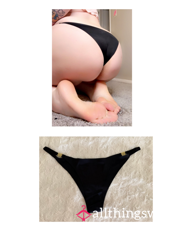 Black Nylon Panty