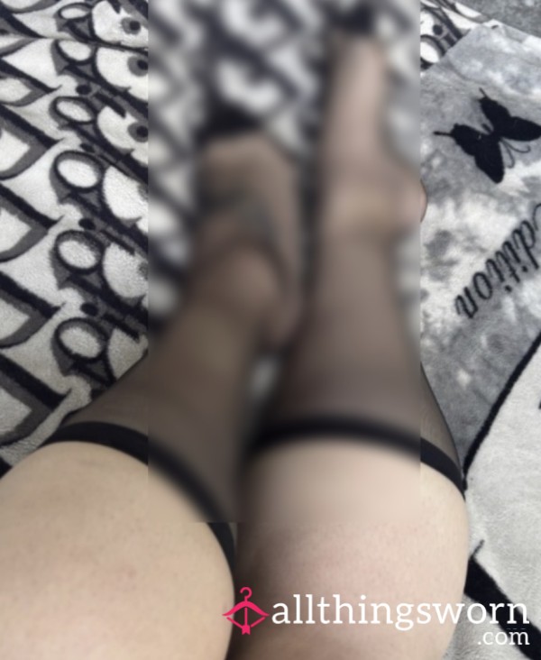 Barbie Bad Nylon Socks 💗😈👣