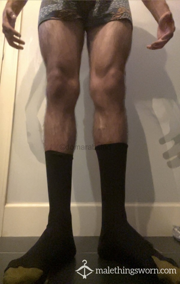 Black Nylon Socks (Gold-Toe)
