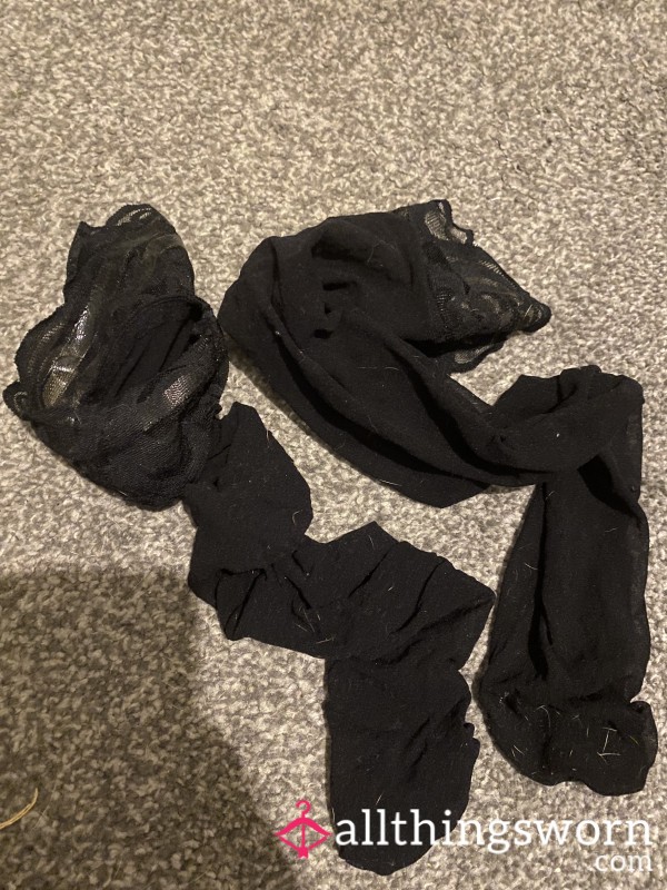 Black Nylon Stockings