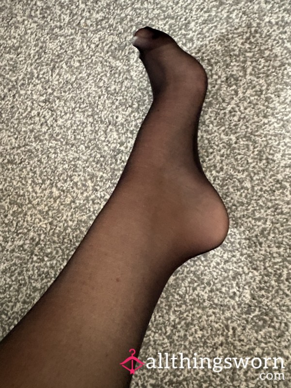 Black Nylon Stockings
