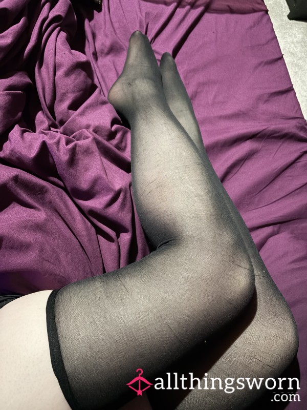Black Nylon Stockings