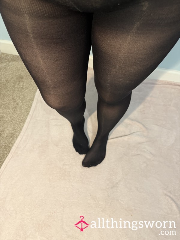 Black Nylon Tights - Full Days Wear