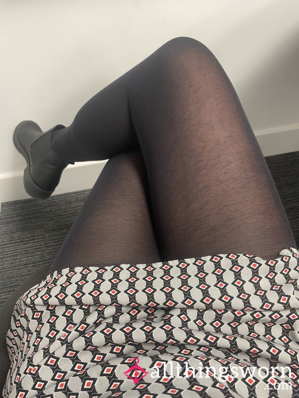Black Nylons - 4 Day Office Wear & Gym