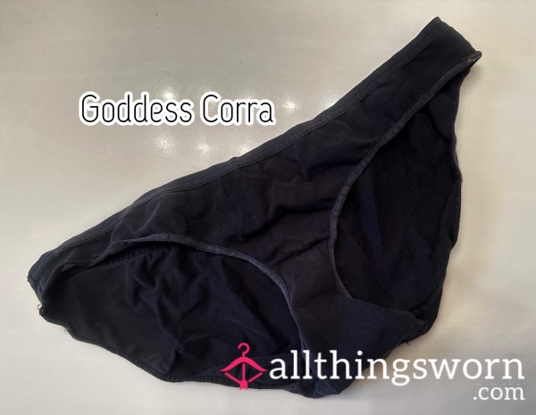 Black Old Panties