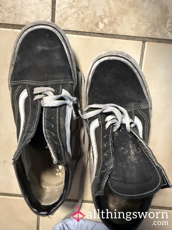 Black Old School Vans
