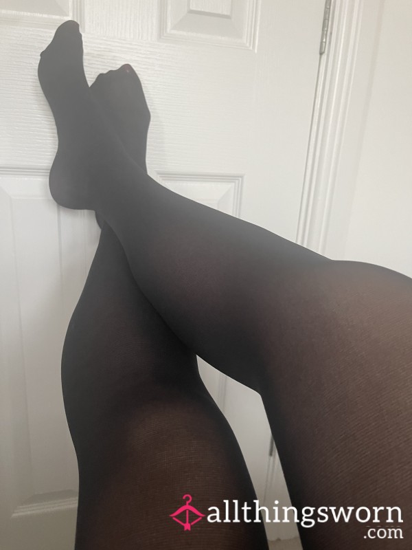 Black Opaque Tights
