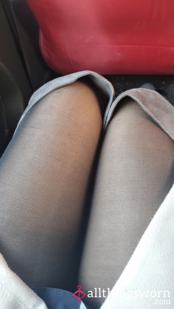 Black Opaque Tights 40 Denier