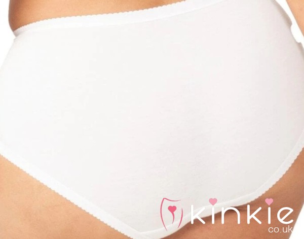 Black Or White Full Back Knickers