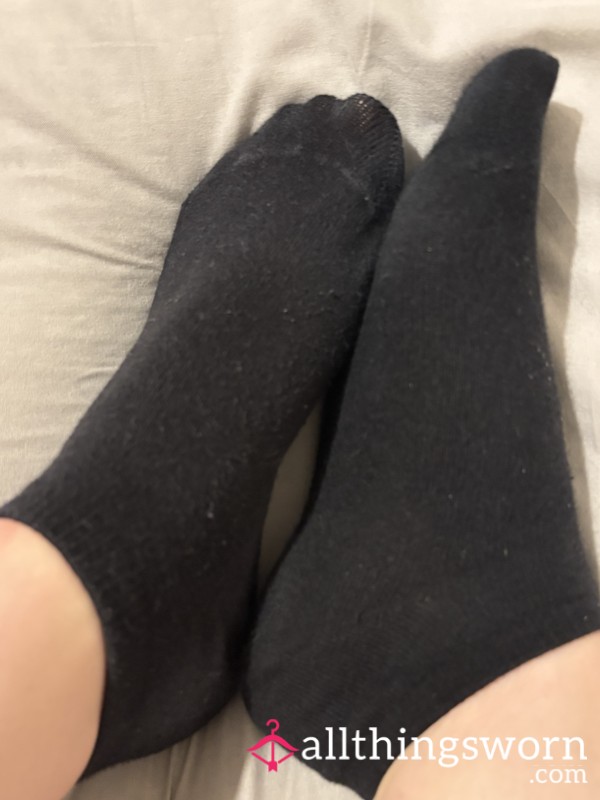 Black Or White Trainer Socks