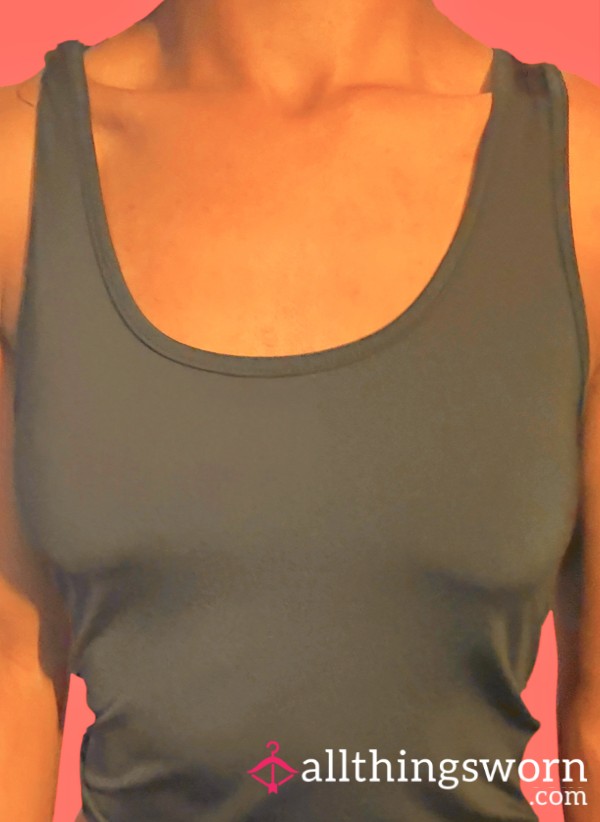 Black Pajama Cami Tank Top