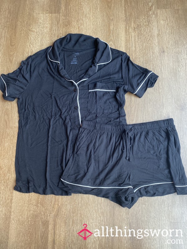 Black Pajama Set