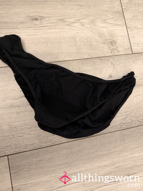 Black Panties 1 Day Worn