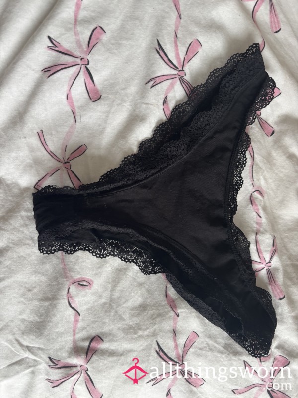 Black Panties, 24hr Wear 😉