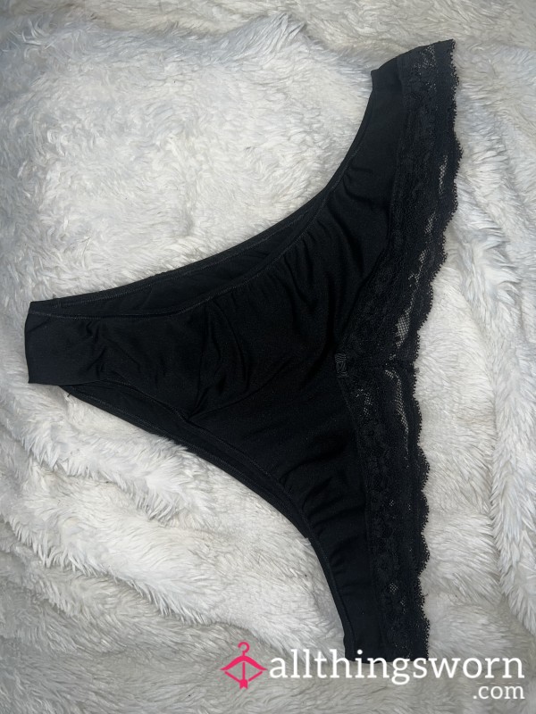 Black Panties Size 12-14