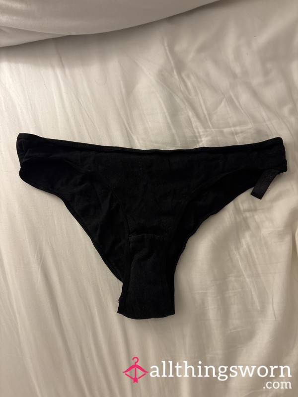 Black Panties Used