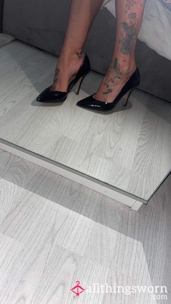 Black Patent Heels