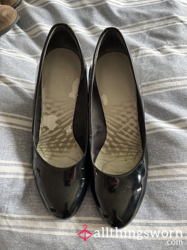 Black Patent Heels