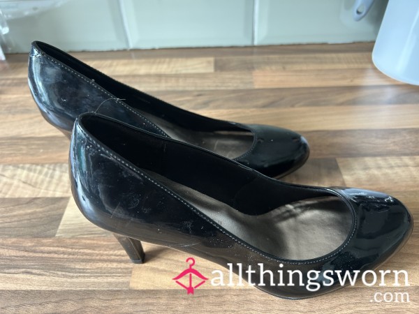 Black Patent Heels