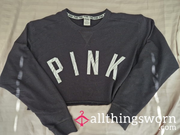 Black Pink Gym Top
