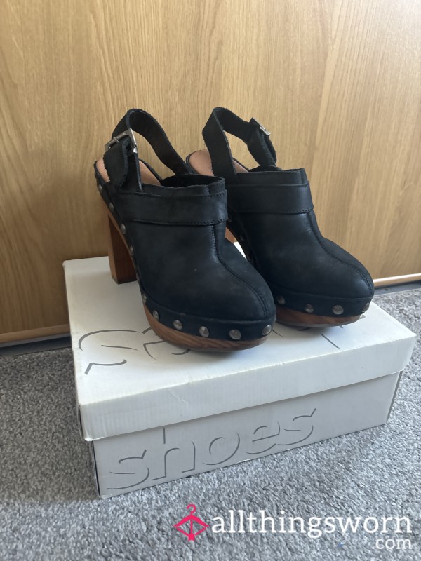 Black Platform Heels