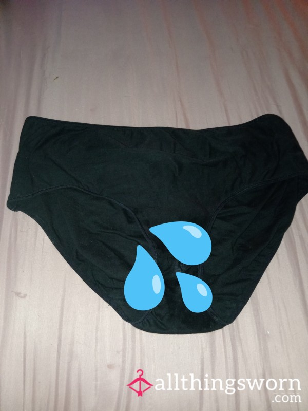 Black Plus Size Panties - 8 Hour Work Day And A Creampie!