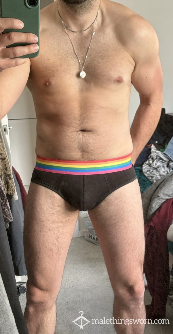 Black Pride Briefs - M